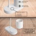 Светодиодный настольный светильник с USB проводом и аккумулятором 2,5Вт, с регулировкой цветовой температуры 2700-6500К, размер 300*170*160мм, WD-6073 48163