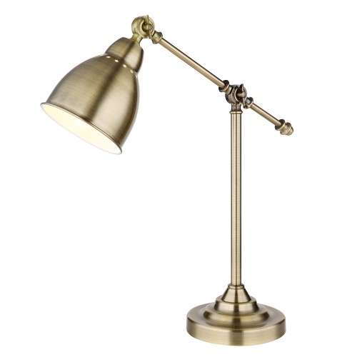 СВЕТИЛЬНИК НАСТОЛЬНЫЙ ARTE LAMP A2054LT-1AB BRACCIO E27