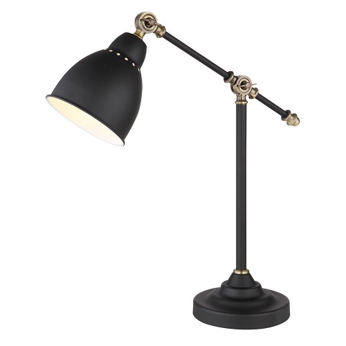 СВЕТИЛЬНИК НАСТОЛЬНЫЙ ARTE LAMP A2054LT-1BK BRACCIO E27