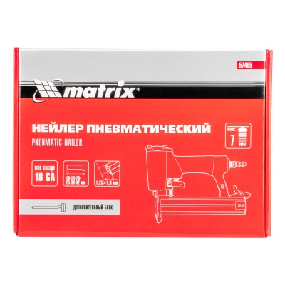Нейлер пневматический для гвоздей от 10 до 32 мм Matrix