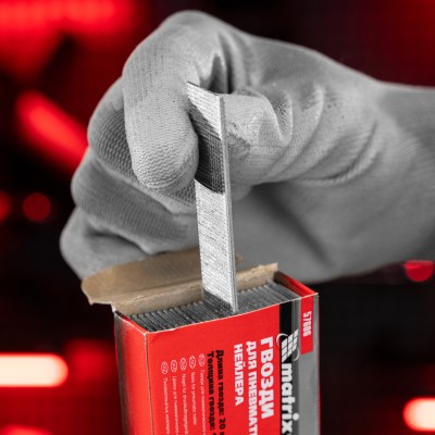 Гвозди для пневматического нейлера, длина 20 мм, ширина 1.25 мм, толщина 1 мм, 5000 шт Matrix