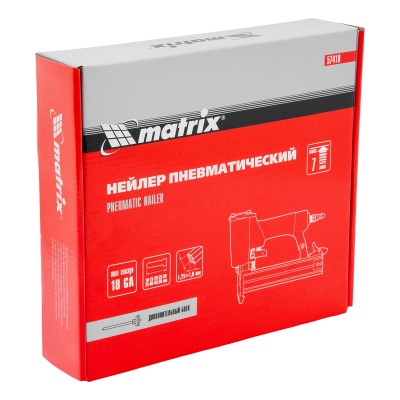 Нейлер пневматический для гвоздей от 10 до 50 мм Matrix Нейлер пневматический для гвоздей от 10 до 50 мм Matrix