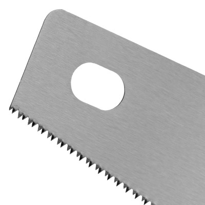 Ножовка по дереву"Зубец" для точных пильных работ, 450 мм, каленый зуб 2D, 14 TPI, двухкомпонентная рукоятка Сибртех