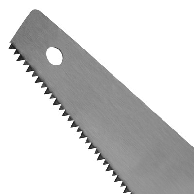 Ножовка по дереву "Зубец", 400 мм, 7-8 TPI, каленый зуб 2D, двухкомпонентная рукоятка Сибртех