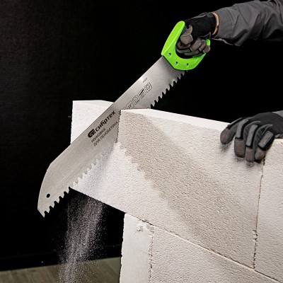 Ножовка по пенобетону, 550 мм, двухкомпонентная рукоятка Сибртех Ножовка по пенобетону, 550 мм, двухкомпонентная рукоятка Сибртех