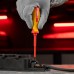 Отвертка Insulated, SL3 x 80 мм, CrMo, до 1000 В, двухкомпонентная рукоятка Matrix Professional Отвертка Insulated, SL3 x 80 мм, CrMo, до 1000 В, двухкомпонентная рукоятка Matrix Professional