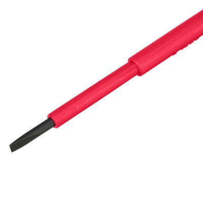 Отвертка Insulated, SL3 x 80 мм, CrMo, до 1000 В, двухкомпонентная рукоятка Matrix Professional Отвертка Insulated, SL3 x 80 мм, CrMo, до 1000 В, двухкомпонентная рукоятка Matrix Professional