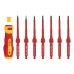 Отвертка со сменными жалами, диэлектрическая до 1000 В, 9 предметов, CrV Сибртех Отвертка со сменными жалами, диэлектрическая до 1000 В, 9 предметов, CrV Сибртех