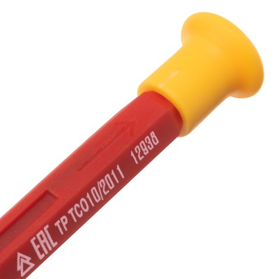 Отвертка со сменными жалами, диэлектрическая до 1000 В, 9 предметов, CrV Сибртех Отвертка со сменными жалами, диэлектрическая до 1000 В, 9 предметов, CrV Сибртех