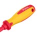 Отвертка Insulated, SL8 x 150 мм, CrMo, до 1000 В, двухкомпонентная рукоятка Matrix Professional Отвертка Insulated, SL8 x 150 мм, CrMo, до 1000 В, двухкомпонентная рукоятка Matrix Professional