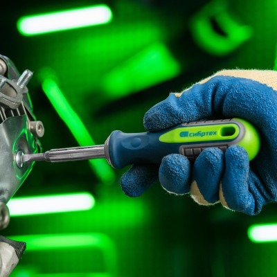 Отвертка комбинированная SL5/PH1, SL6/PH2 Сибртех Отвертка комбинированная SL5/PH1, SL6/PH2 Сибртех