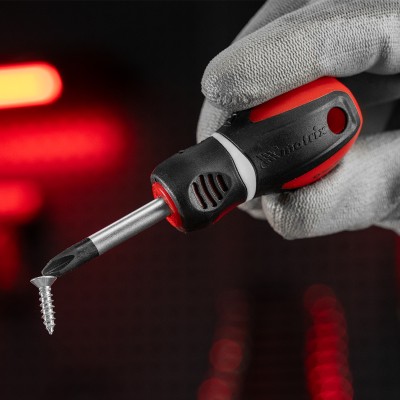 Набор отверток "Era", 8 шт, CrV, трехкомпонентная рукоятка Matrix Набор отверток "Era", 8 шт, CrV, трехкомпонентная рукоятка Matrix