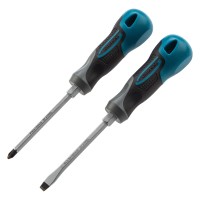 Набор отверток комбинированный 2 шт, S2, трехкомпонентная рукоятка Gross Набор отверток комбинированный 2 шт, S2, трехкомпонентная рукоятка Gross