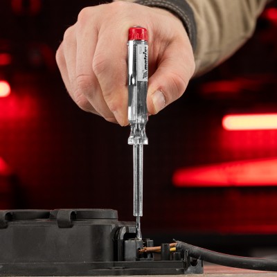 Набор диэлектрических отверток 7 шт, до 1000 В, пробник электрический до 250 В, двухкомпонентные рукоятки Matrix Professional