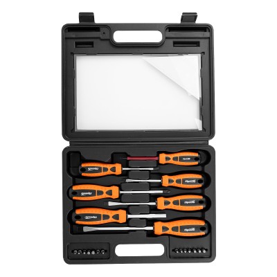 Набор отверток, биты, двухкомпонентные рукоятки, 21 предмет Sparta Набор отверток, биты, двухкомпонентные рукоятки, 21 предмет Sparta