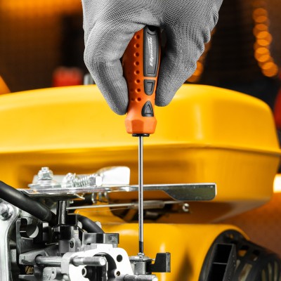 Набор отверток "Point", CrV, двухкомпонентные рукоятки, 6 шт, Sparta