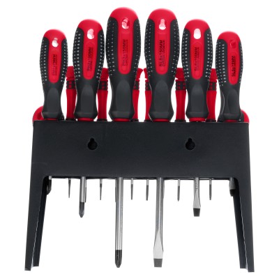 Набор отверток Fusion на подвесной полке 18 шт, CrV Matrix Набор отверток Fusion на подвесной полке 18 шт, CrV Matrix