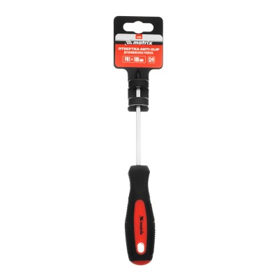 Отвертка Anti-Slip, PH1 х 100 мм, CrV, двухкомпонентная рукоятка Matrix