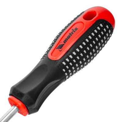 Отвертка Fusion, PH2 х 200 мм, CrV, трехкомпонентная рукоятка "Anti slip" Matrix