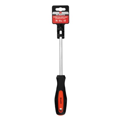 Отвертка Anti-Slip, PH3 х 150 мм, CrV, двухкомпонентная рукоятка Matrix