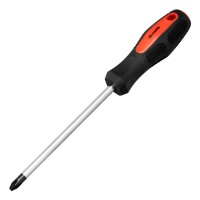 Отвертка Anti-Slip, PH3 х 150 мм, CrV, двухкомпонентная рукоятка Matrix Отвертка Anti-Slip, PH3 х 150 мм, CrV, двухкомпонентная рукоятка Matrix