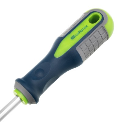 Отвертка, PH3 х 150 мм, CrV, трехкомпонентная рукоятка Сибртех Отвертка, PH3 х 150 мм, CrV, трехкомпонентная рукоятка Сибртех