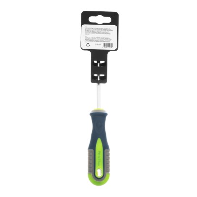 Отвертка, PH1 х 75 мм, CrV, трехкомпонентная рукоятка Сибртех