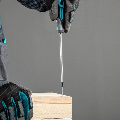 Отвертка PH1 x 150 мм, S2, трехкомпонентная ручка Gross Отвертка PH1 x 150 мм, S2, трехкомпонентная ручка Gross