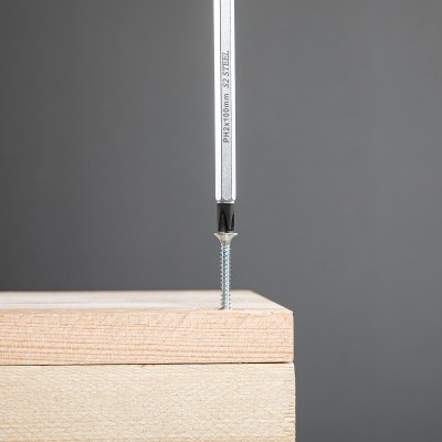 Отвертка PH2 x 100 мм, S2, трехкомпонентная ручка Gross Отвертка PH2 x 100 мм, S2, трехкомпонентная ручка Gross