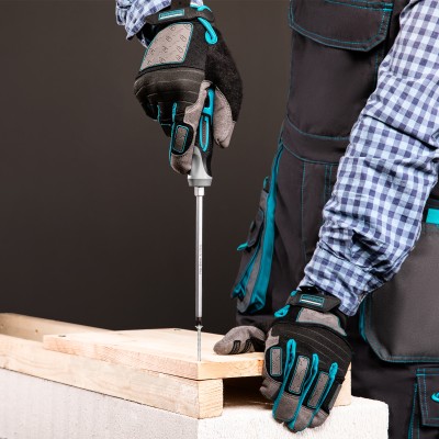 Отвертка PH2 x 150 мм, S2, трехкомпонентная ручка Gross Отвертка PH2 x 150 мм, S2, трехкомпонентная ручка Gross