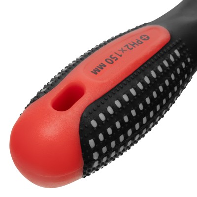 Отвертка Fusion, PH2 х 150 мм, CrV, трехкомпонентная рукоятка "Anti slip" Matrix Отвертка Fusion, PH2 х 150 мм, CrV, трехкомпонентная рукоятка "Anti slip" Matrix