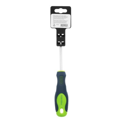 Отвертка, PZ2 х 100 мм, CrV, двухкомпонентная рукоятка Сибртех Отвертка, PZ2 х 100 мм, CrV, двухкомпонентная рукоятка Сибртех