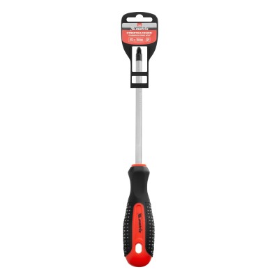 Отвертка Fusion, PZ3 x 150 мм, CrV, трехкомпонентная рукоятка "Anti slip" Matrix Отвертка Fusion, PZ3 x 150 мм, CrV, трехкомпонентная рукоятка "Anti slip" Matrix