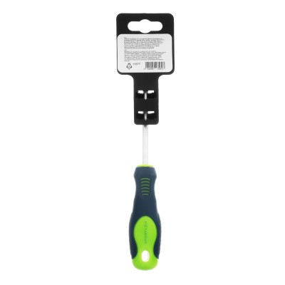 Отвертка, PZ1 х 80 мм, CrV, двухкомпонентная рукоятка Сибртех Отвертка, PZ1 х 80 мм, CrV, двухкомпонентная рукоятка Сибртех