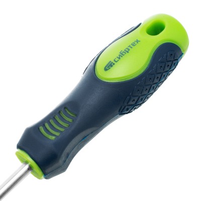 Отвертка, PZ1 х 80 мм, CrV, двухкомпонентная рукоятка Сибртех Отвертка, PZ1 х 80 мм, CrV, двухкомпонентная рукоятка Сибртех