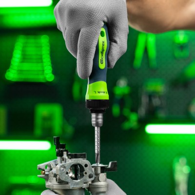 Отвертка реверсивная комбинированная PH2/SL6, CrV Сибртех Отвертка реверсивная комбинированная PH2/SL6, CrV Сибртех