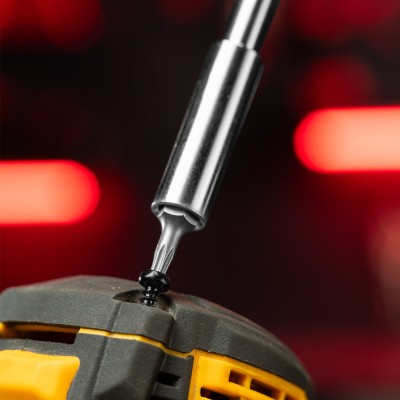 Отвертка с набором бит, 11 шт, Fusion, CrV, трехкомпонентная рукоятка "Anti slip" Matrix