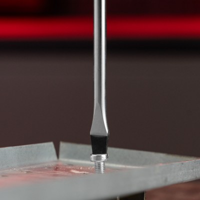 Отвертка Fusion, SL6 х 150 мм, CrV, трехкомпонентная рукоятка "Anti slip" Matrix Отвертка Fusion, SL6 х 150 мм, CrV, трехкомпонентная рукоятка "Anti slip" Matrix