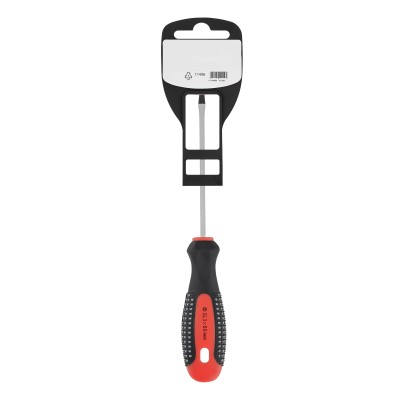 Отвертка Fusion, SL3 х 80 мм, CrV, трехкомпонентная рукоятка "Anti slip" Matrix Отвертка Fusion, SL3 х 80 мм, CrV, трехкомпонентная рукоятка "Anti slip" Matrix