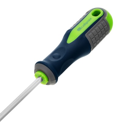 Отвертка, SL5 х 100 мм, CrV, трехкомпонентная рукоятка Сибртех Отвертка, SL5 х 100 мм, CrV, трехкомпонентная рукоятка Сибртех