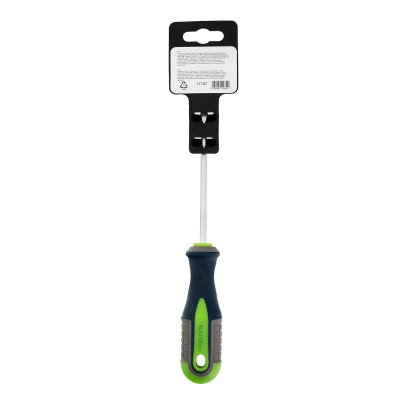 Отвертка, SL5 х 100 мм, CrV, трехкомпонентная рукоятка Сибртех Отвертка, SL5 х 100 мм, CrV, трехкомпонентная рукоятка Сибртех