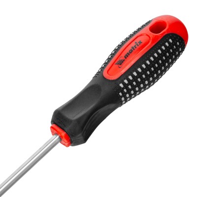 Отвертка Fusion, SL5 х 150 мм, CrV, трехкомпонентная рукоятка "Anti slip" Matrix Отвертка Fusion, SL5 х 150 мм, CrV, трехкомпонентная рукоятка "Anti slip" Matrix