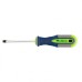 Отвертка, SL5 х 75 мм, CrV, трехкомпонентная рукоятка Сибртех