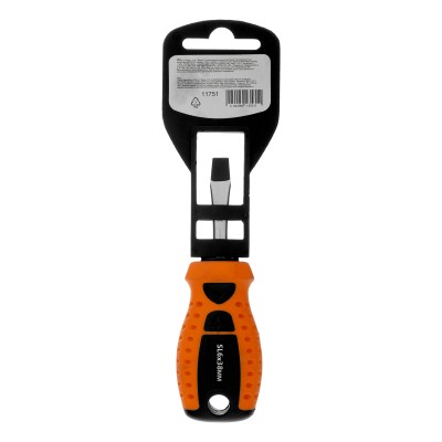 Отвертка "Point", SL6 х 38 мм, CS, двухкомпонентная рукоятка Sparta