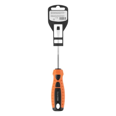 Отвертка "Point", SL6 х 100 мм, CS, двухкомпонентная рукоятка Sparta