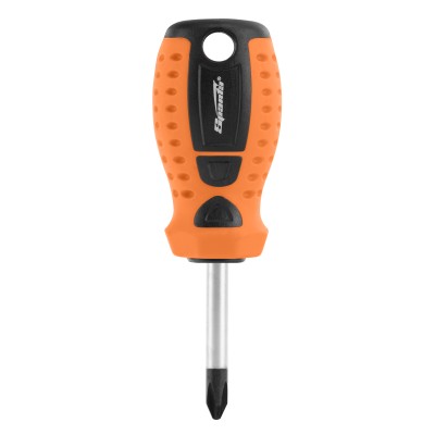 Отвертка "Point", PH2 х 38 мм, CS, двухкомпонентная рукоятка Sparta