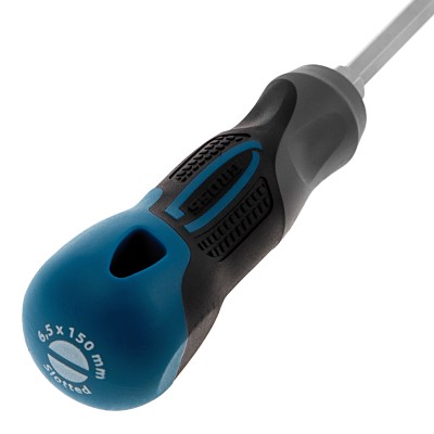 Отвертка SL6.5 x 150 мм, S2, трехкомпонентная рукоятка Gross Отвертка SL6.5 x 150 мм, S2, трехкомпонентная рукоятка Gross