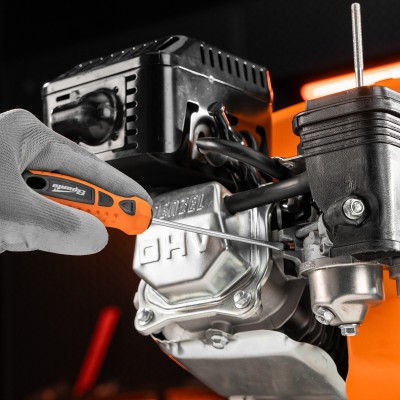 Отвертка "Point", SL5 х 100 мм, CS, двухкомпонентная рукоятка Sparta