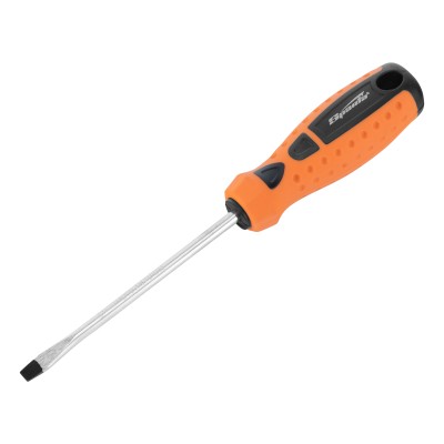 Отвертка "Point", SL5 х 100 мм, CS, двухкомпонентная рукоятка Sparta