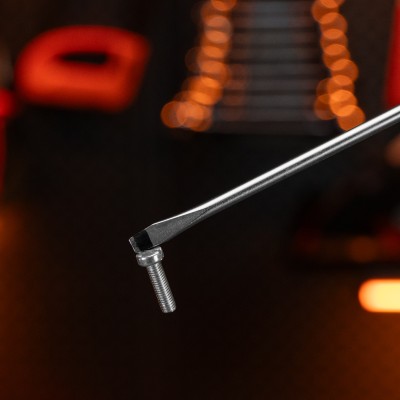 Отвертка "Point", SL5 х 100 мм, CS, двухкомпонентная рукоятка Sparta